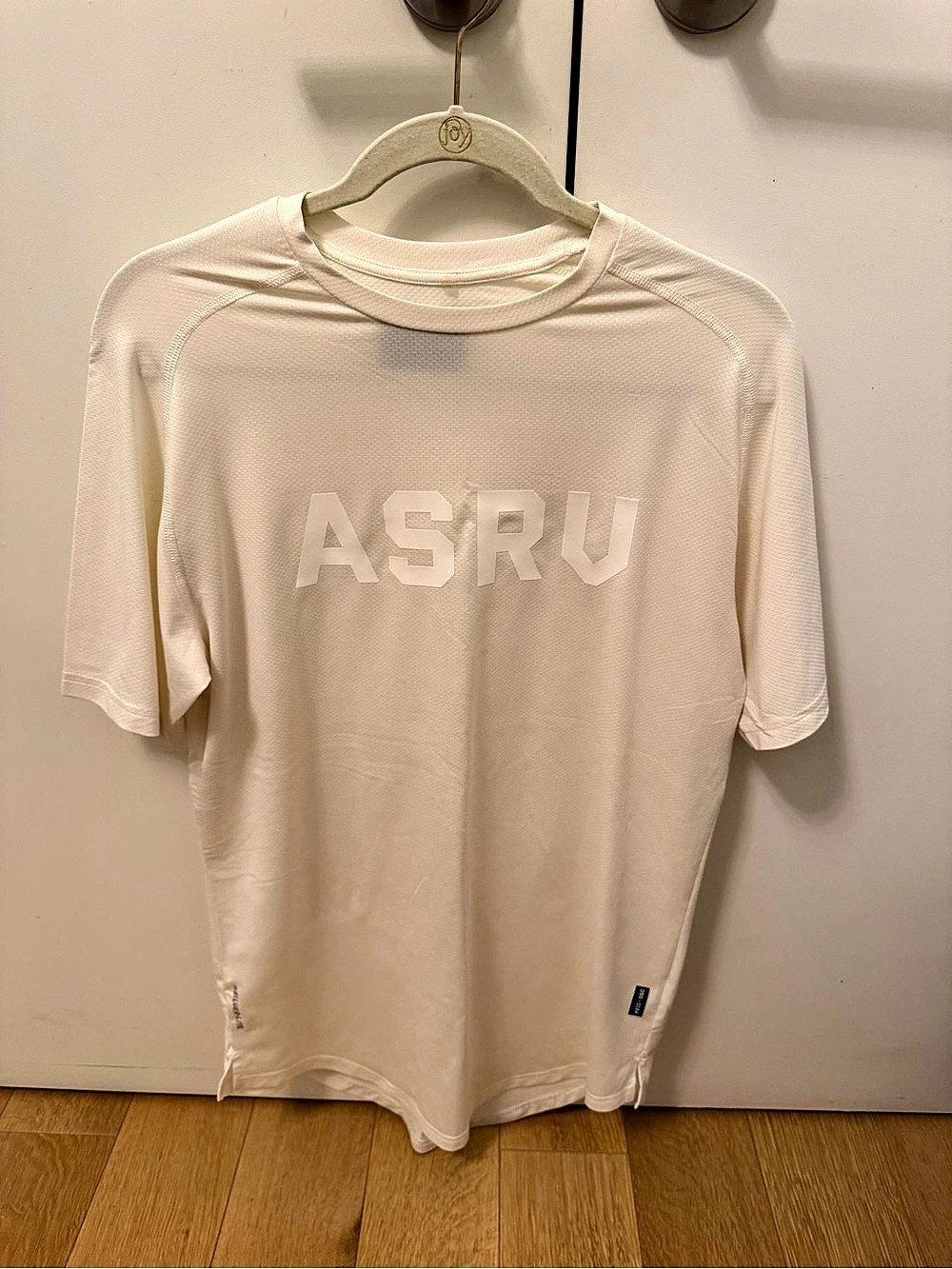 ASRV AeroSilver Established Tee Short Sleeve White Medium